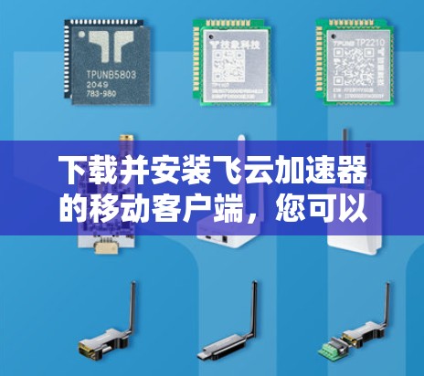 下载并安装飞云加速器的移动客户端，您可以按照以下步骤操作