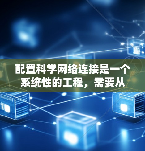 配置科学网络连接是一个系统性的工程,需要从多个方面进行规划和优化。以下是详细的步骤指南,帮助您逐步实现高性能、稳定的网络环境 配置科学网络连接是一个系统性的工程,需要从多个方面进行规划和优化。以下是详细的步骤指南,帮助您逐步实现高性能、稳定的网络环境