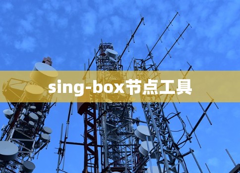 sing-box节点工具 sing-box节点工具