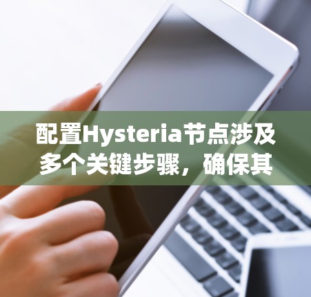 配置Hysteria节点涉及多个关键步骤,确保其安全、隐私和高效运行。以下是详细的配置指南 配置Hysteria节点涉及多个关键步骤,确保其安全、隐私和高效运行。以下是详细的配置指南