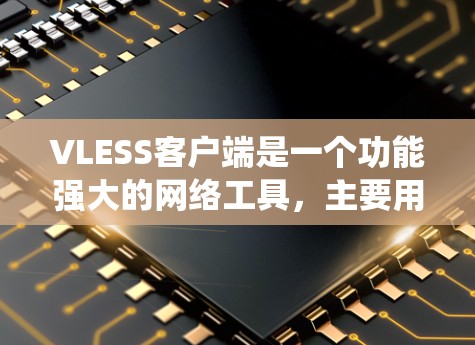 VLESS客户端是一个功能强大的网络工具,主要用于绕过网络限制,访问受限的网站或服务。以下是对VLESS客户端的详细介绍 VLESS客户端是一个功能强大的网络工具,主要用于绕过网络限制,访问受限的网站或服务。以下是对VLESS客户端的详细介绍