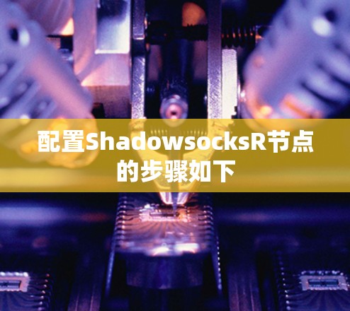 配置ShadowsocksR节点的步骤如下
