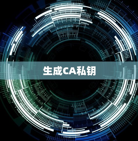 生成CA私钥 生成CA私钥