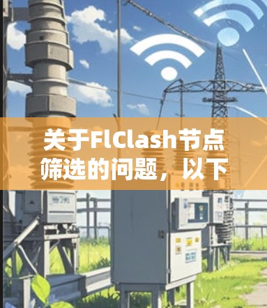关于FlClash节点筛选的问题,以下是一些可能的解释和建议 关于FlClash节点筛选的问题,以下是一些可能的解释和建议