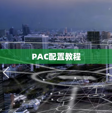 PAC配置教程 PAC配置教程