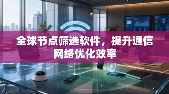 全球节点筛选软件,提升通信网络优化效率 全球节点筛选软件,提升通信网络优化效率