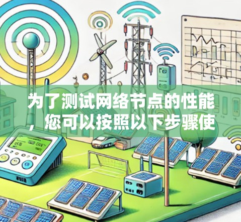 为了测试网络节点的性能，您可以按照以下步骤使用适当的工具进行测试