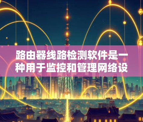 路由器线路检测软件是一种用于监控和管理网络设备的工具,专门用于检测和解决路由器网络连接中的问题。以下是对路由器线路检测软件的详细分析和总结 路由器线路检测软件是一种用于监控和管理网络设备的工具,专门用于检测和解决路由器网络连接中的问题。以下是对路由器线路检测软件的详细分析和总结