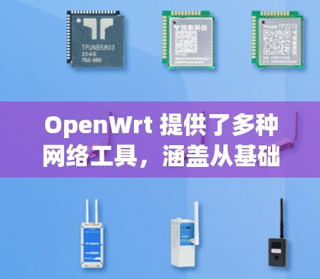 OpenWrt 提供了多种网络工具，涵盖从基础到高级的网络管理功能，帮助用户高效管理和优化网络设备。以下是这些工具的详细介绍