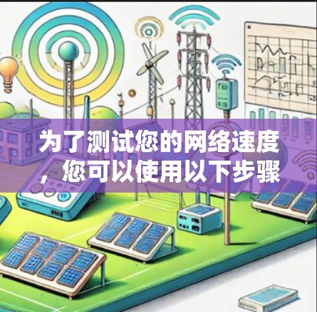 为了测试您的网络速度，您可以使用以下步骤和工具