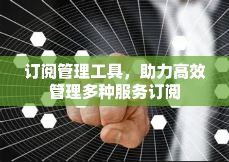 订阅管理工具，助力高效管理多种服务订阅