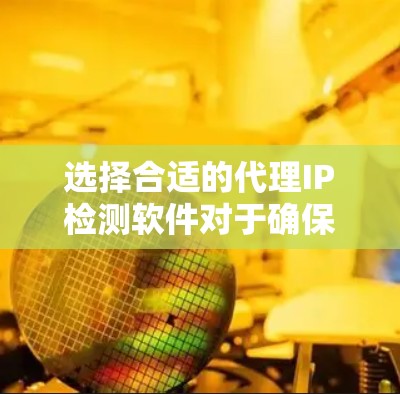 选择合适的代理IP检测软件对于确保网络的稳定性和安全性至关重要。以下是针对不同需求的推荐，帮助您选择最适合的工具
