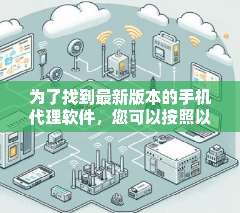 为了找到最新版本的手机代理软件，您可以按照以下步骤操作