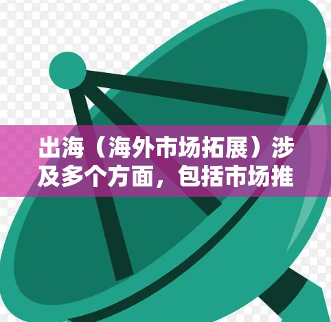 出海(海外市场拓展)涉及多个方面,包括市场推广、支付、物流、法律合规等。以下是一些常用的网络工具和平台,帮助企业更好地进行市场拓展和运营 出海(海外市场拓展)涉及多个方面,包括市场推广、支付、物流、法律合规等。以下是一些常用的网络工具和平台,帮助企业更好地进行市场拓展和运营