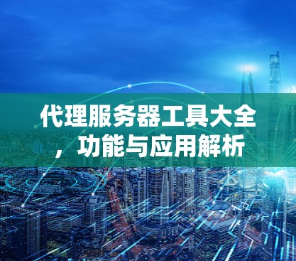 代理服务器工具大全，功能与应用解析