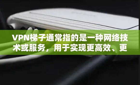 VPN梯子通常指的是一种网络技术或服务，用于实现更高效、更安全的网络连接。然而，可能是指某些特定的VPN服务或工具。以下是一些常见的VPN服务和工具的排名，供您参考
