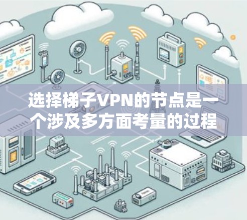 选择梯子VPN的节点是一个涉及多方面考量的过程，以下是一个有条理的步骤指南，帮助你做出明智的选择