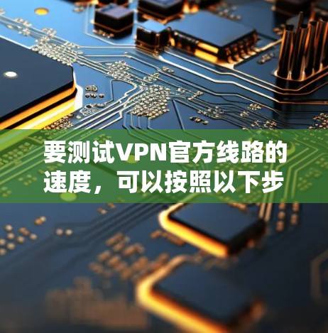 要测试VPN官方线路的速度,可以按照以下步骤进行 要测试VPN官方线路的速度,可以按照以下步骤进行