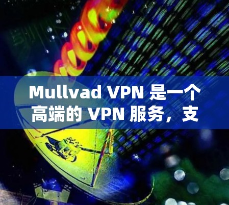 Mullvad VPN 是一个高端的 VPN 服务，支持多平台使用，包括电脑端。以下是下载 Mullvad VPN 的步骤